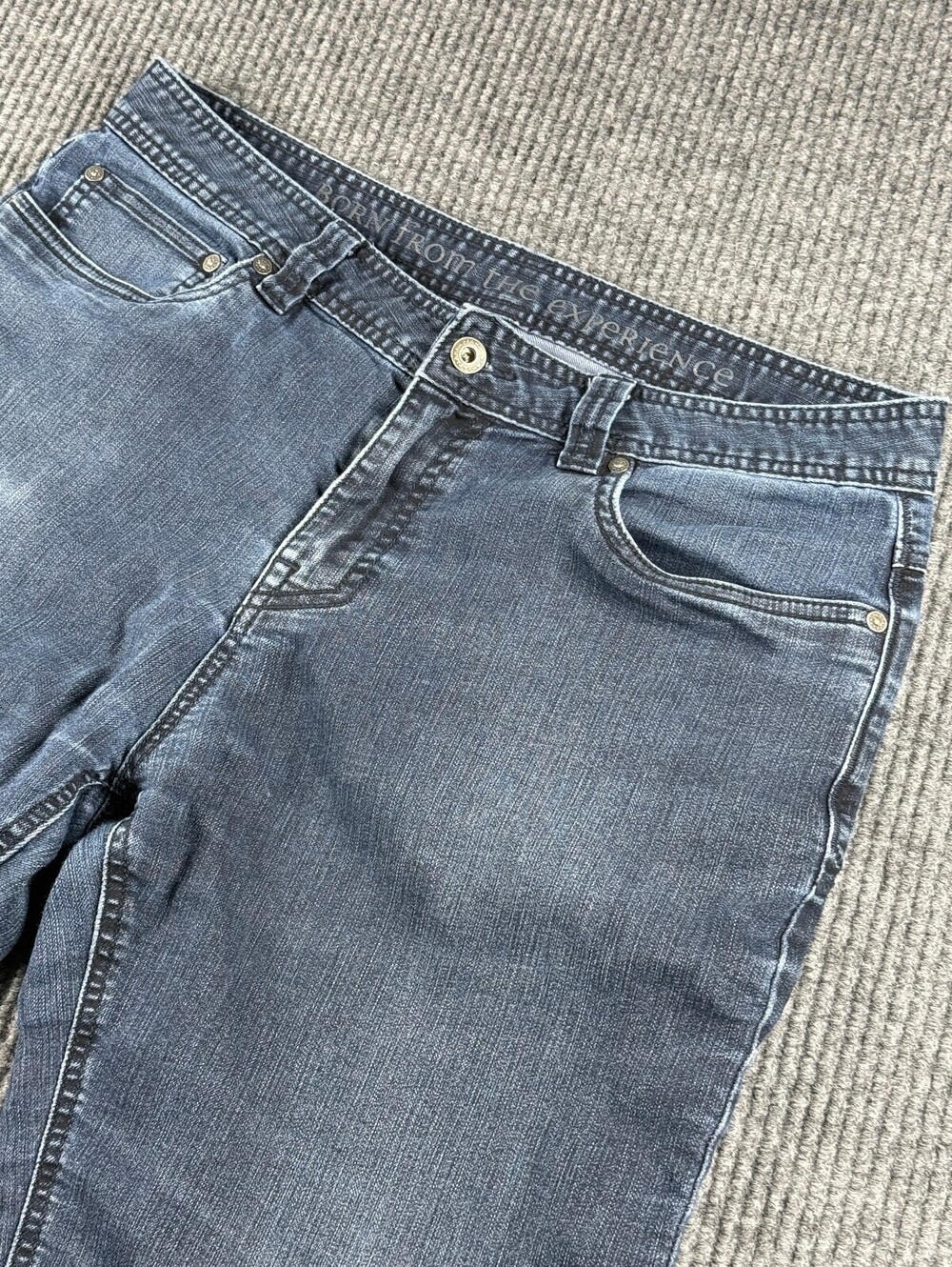 prAna Breathe Slim Fit Denim Jeans Mens 34x32 Born From The Experience Stretch